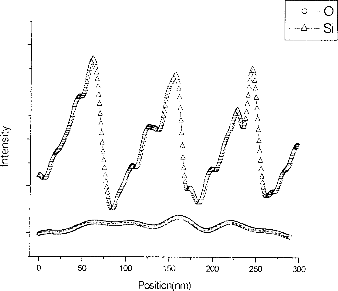 One-dimensional ring shaped Nano silicon material and preparation