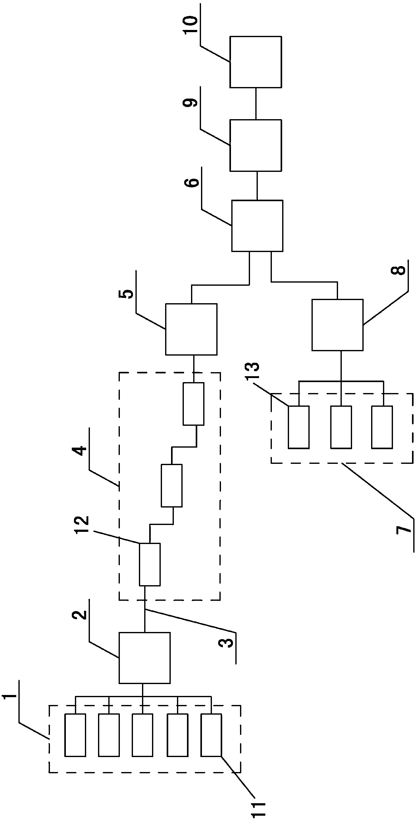 Standardized continuous treatment method of ceramic raw material and production line thereof