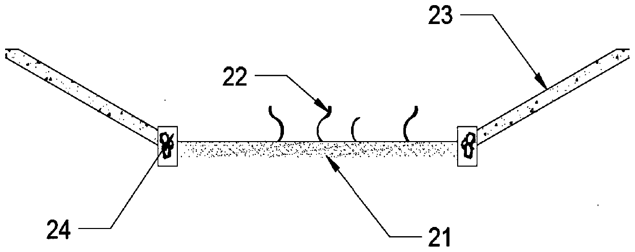 Natural recovery method for severely-polluted river channel