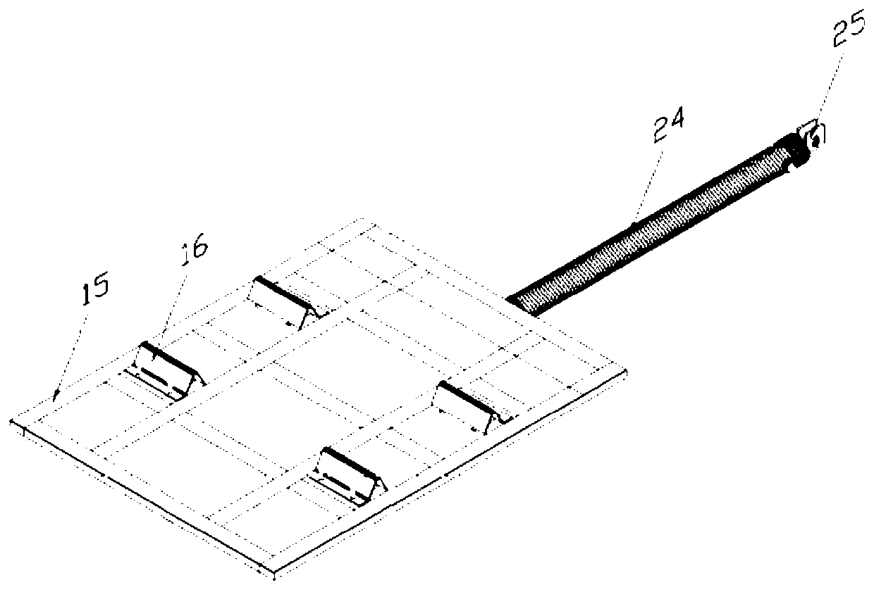 Liftable cable rack