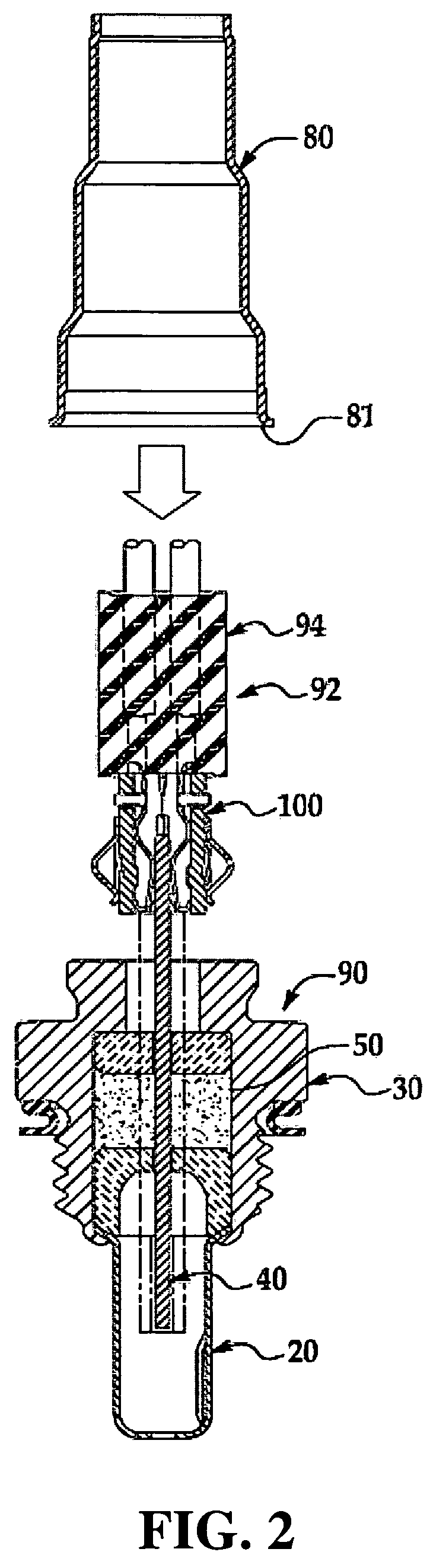 High temperature connector