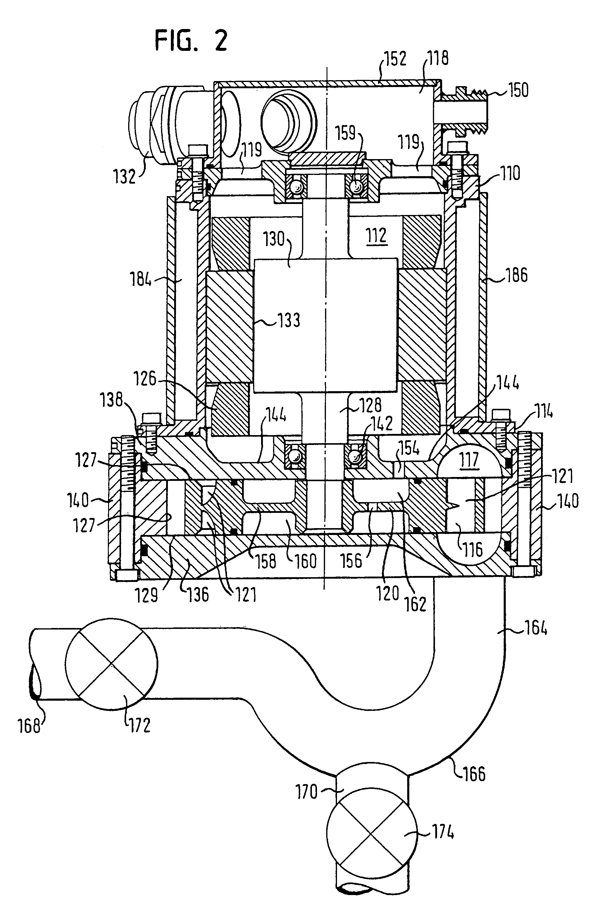 Operation method and purging system for a hydrogen demand/delivery unit in a fuel cell system