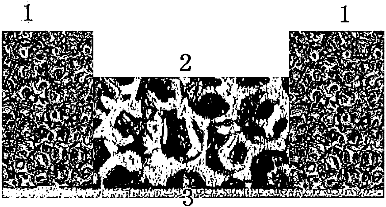 Variable density metal foam radiator