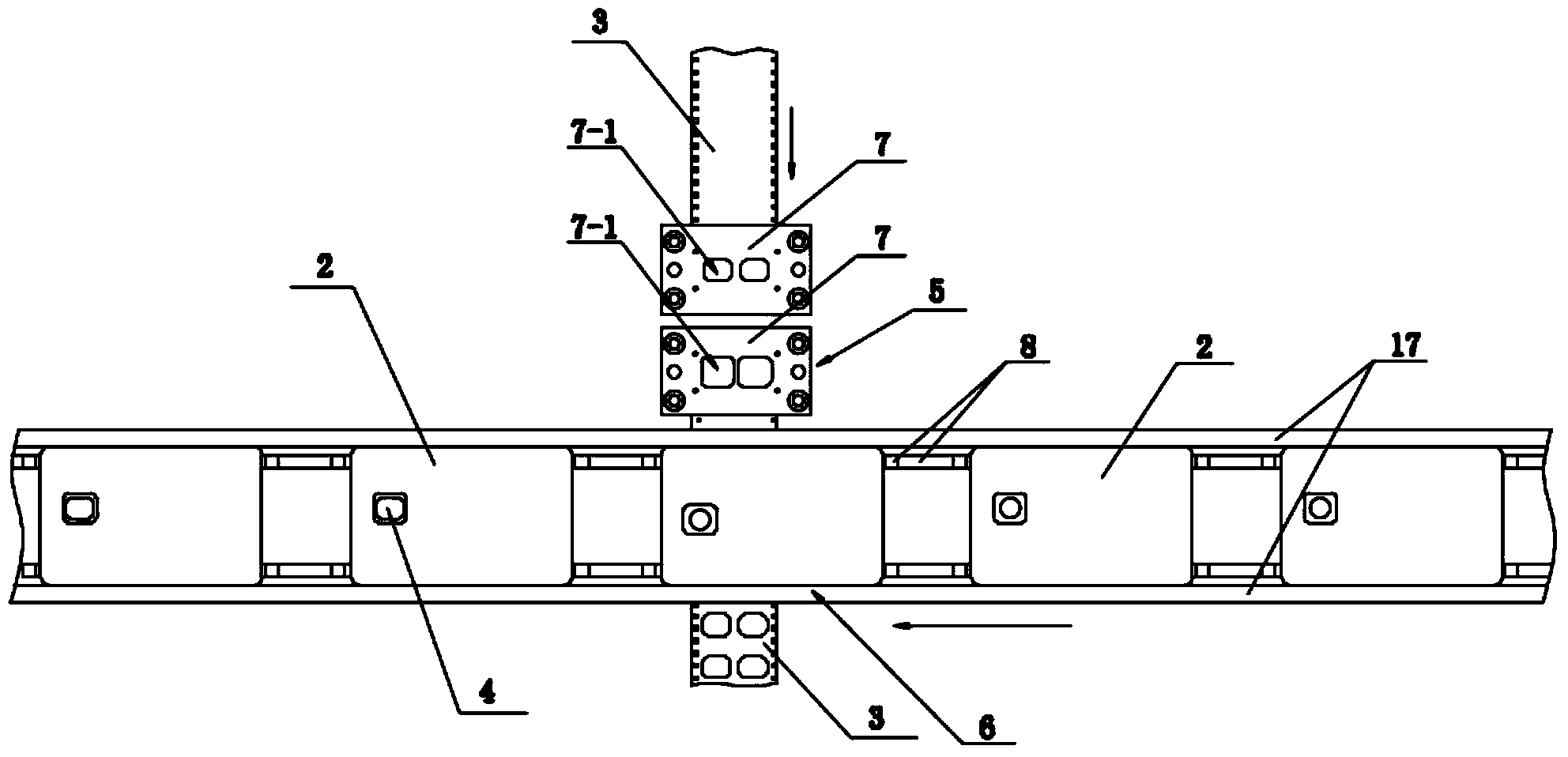 Smart card chip packaging equipment