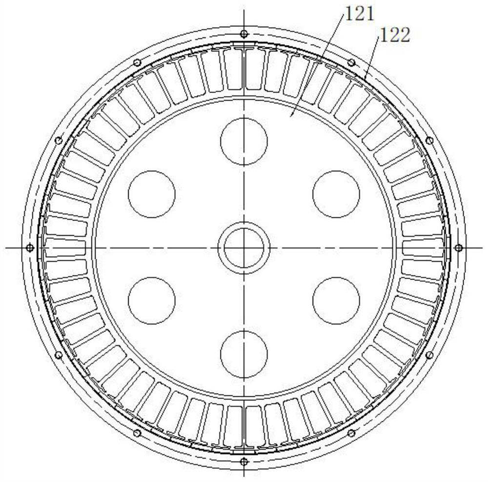 Permanent magnet outer rotor aerator