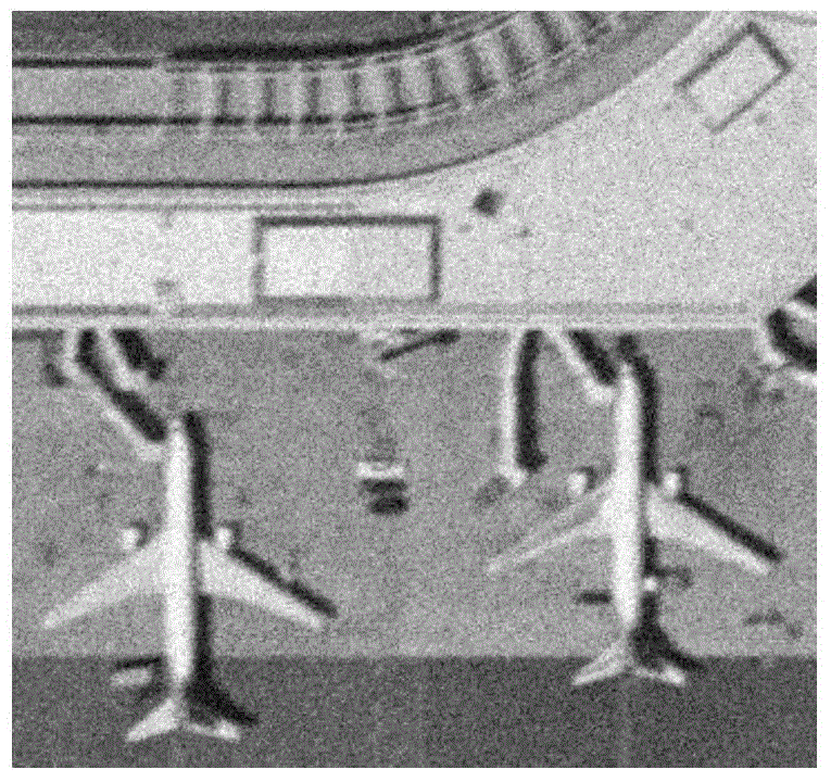 Image restoration method in combination with weight factor and gradient restriction