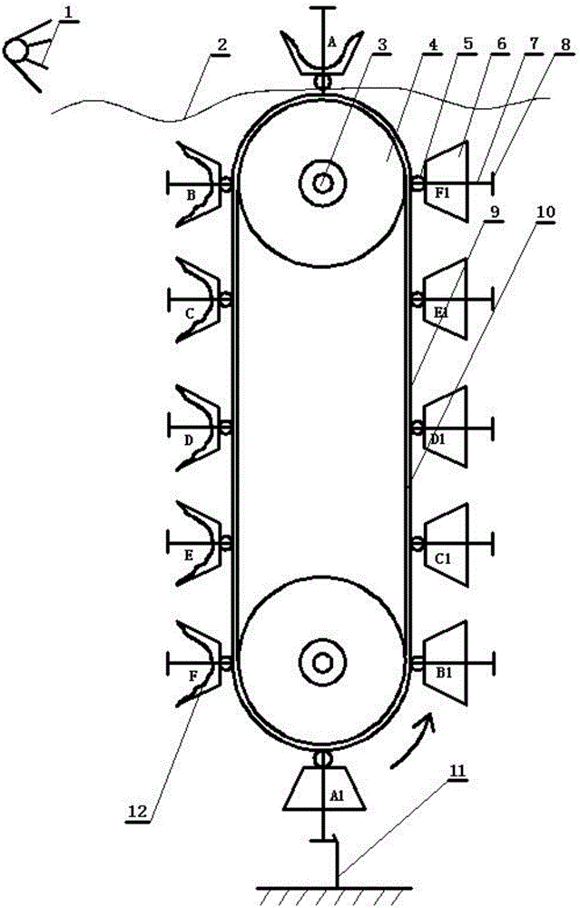 Liquid vapor floating electric generator