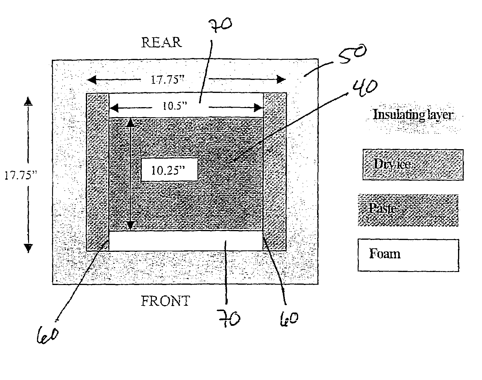 Devices and methods for determining the amount of energy absorbed during irradiation