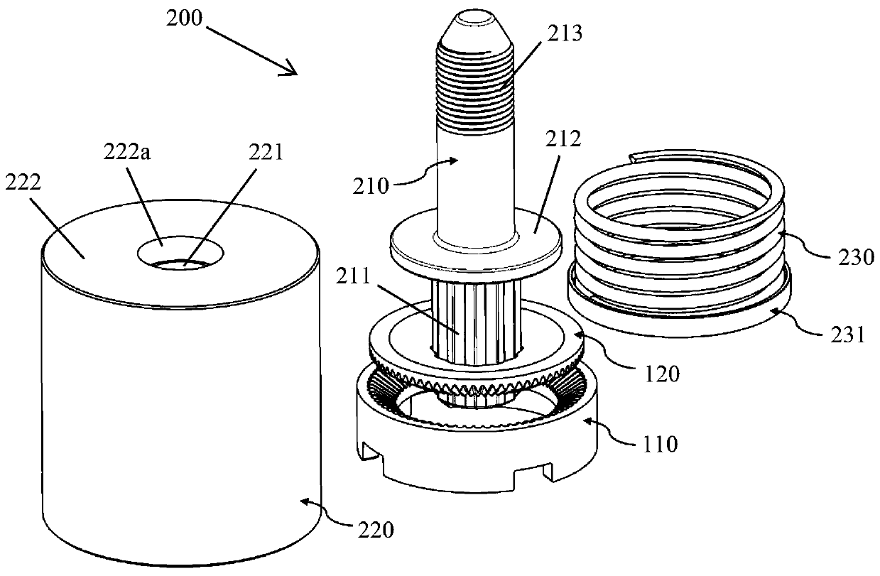 Circumferential locking mechanism, battery locking device comprising same, power battery pack and vehicle