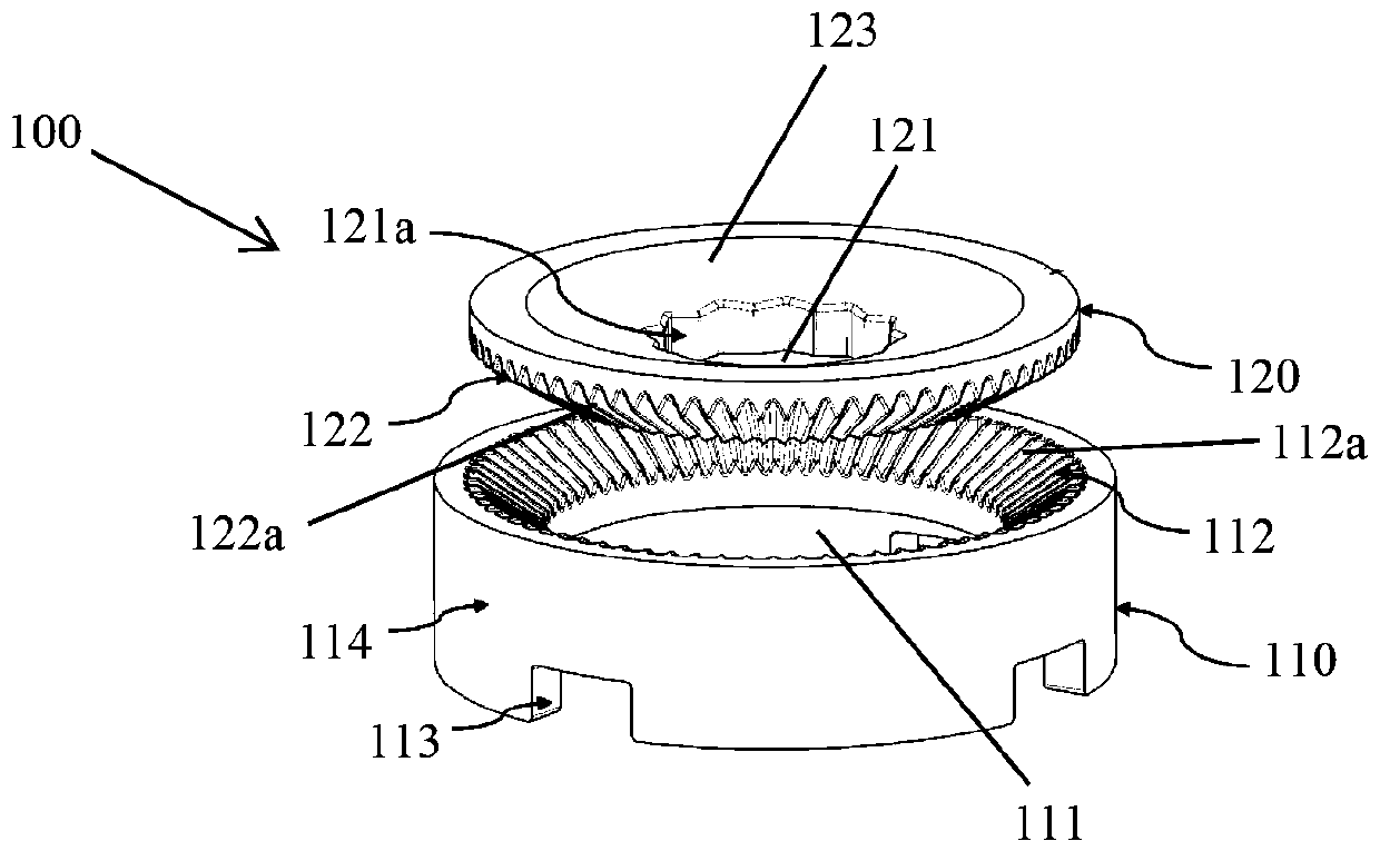 Circumferential locking mechanism, battery locking device comprising same, power battery pack and vehicle