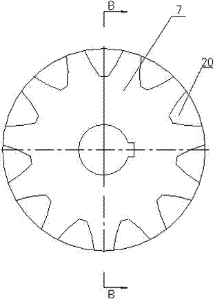 Transfer pump of high viscosity fluid