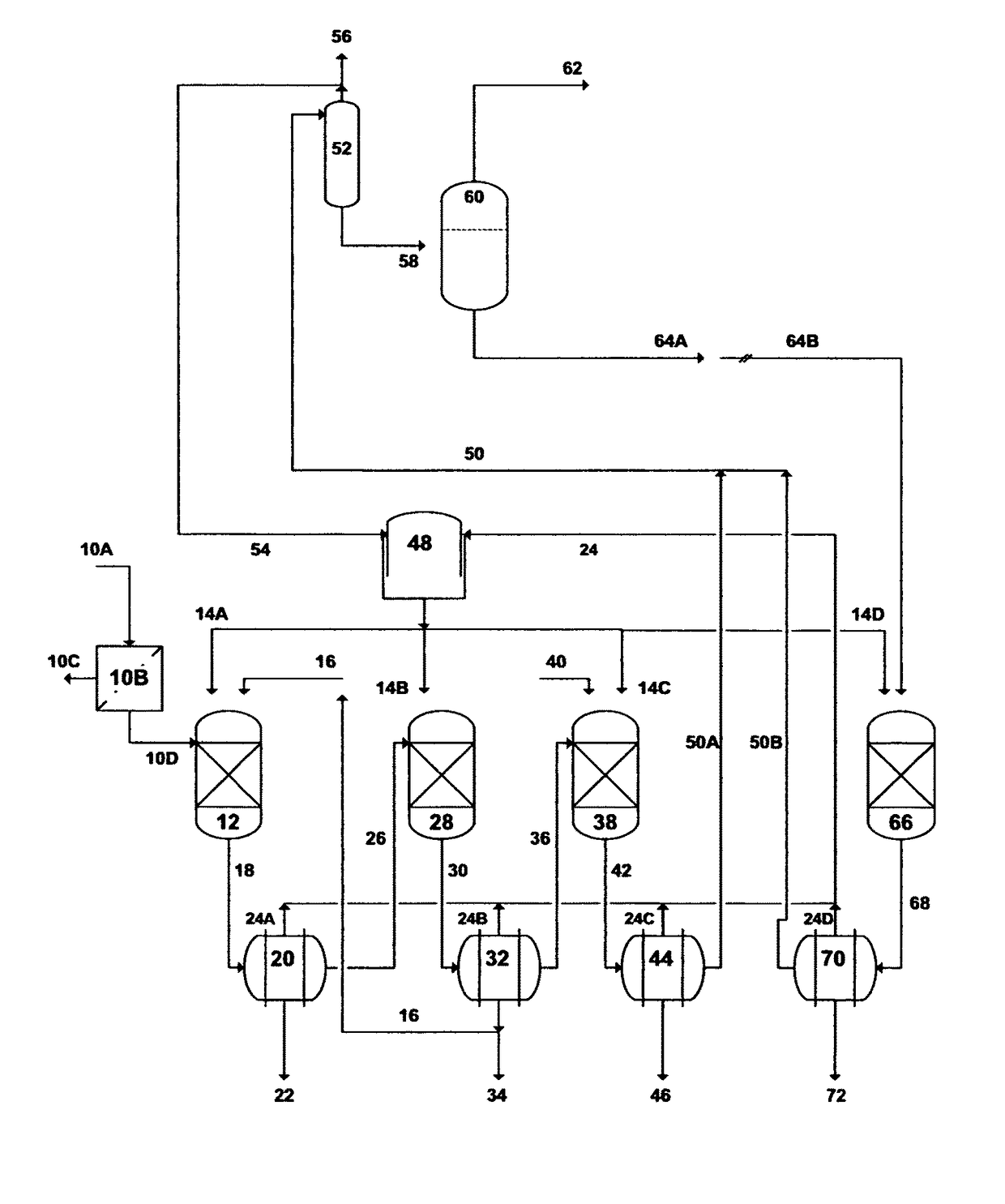 Treatment of produced water from unconventional hydrocarbons exploration