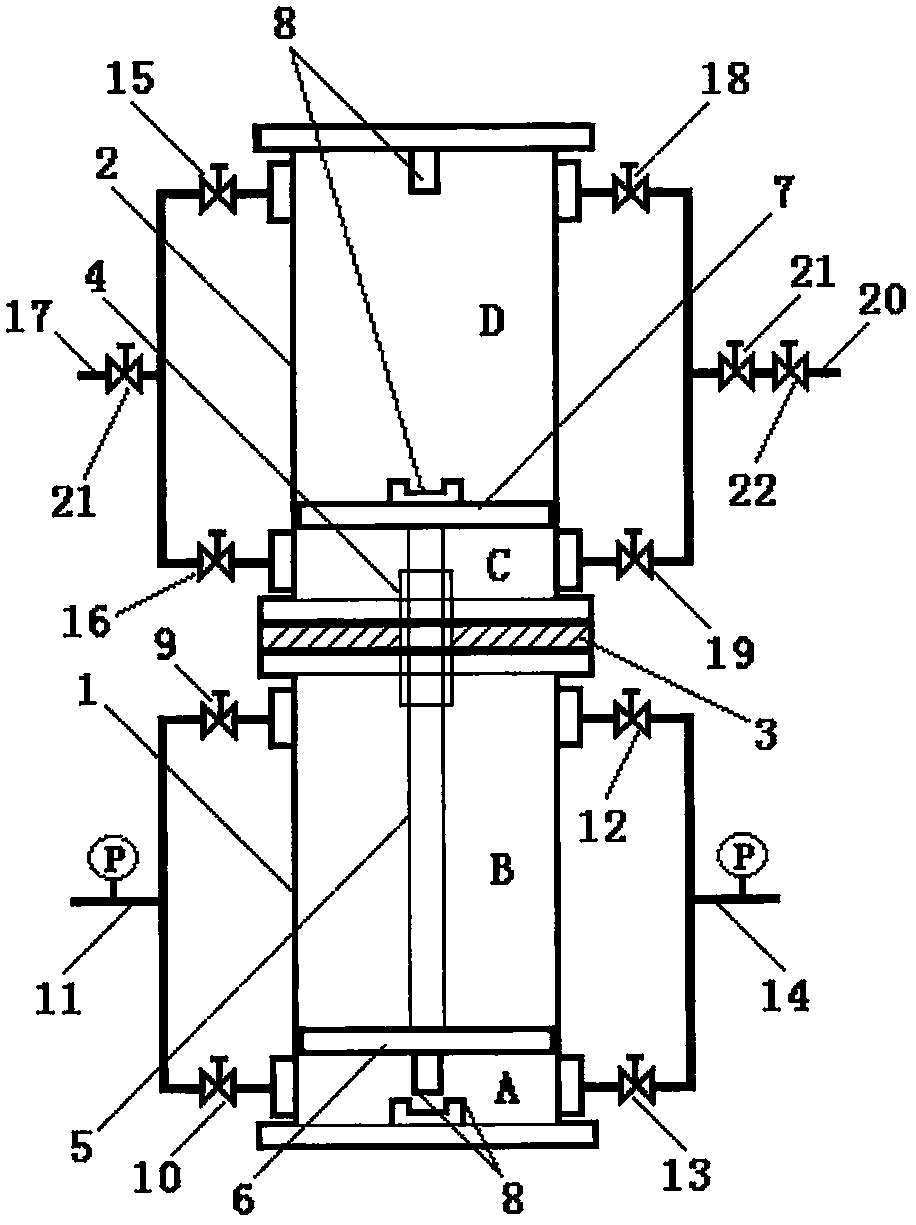 Liquid pressure alternating pressure pump and pressure exchanging method thereof