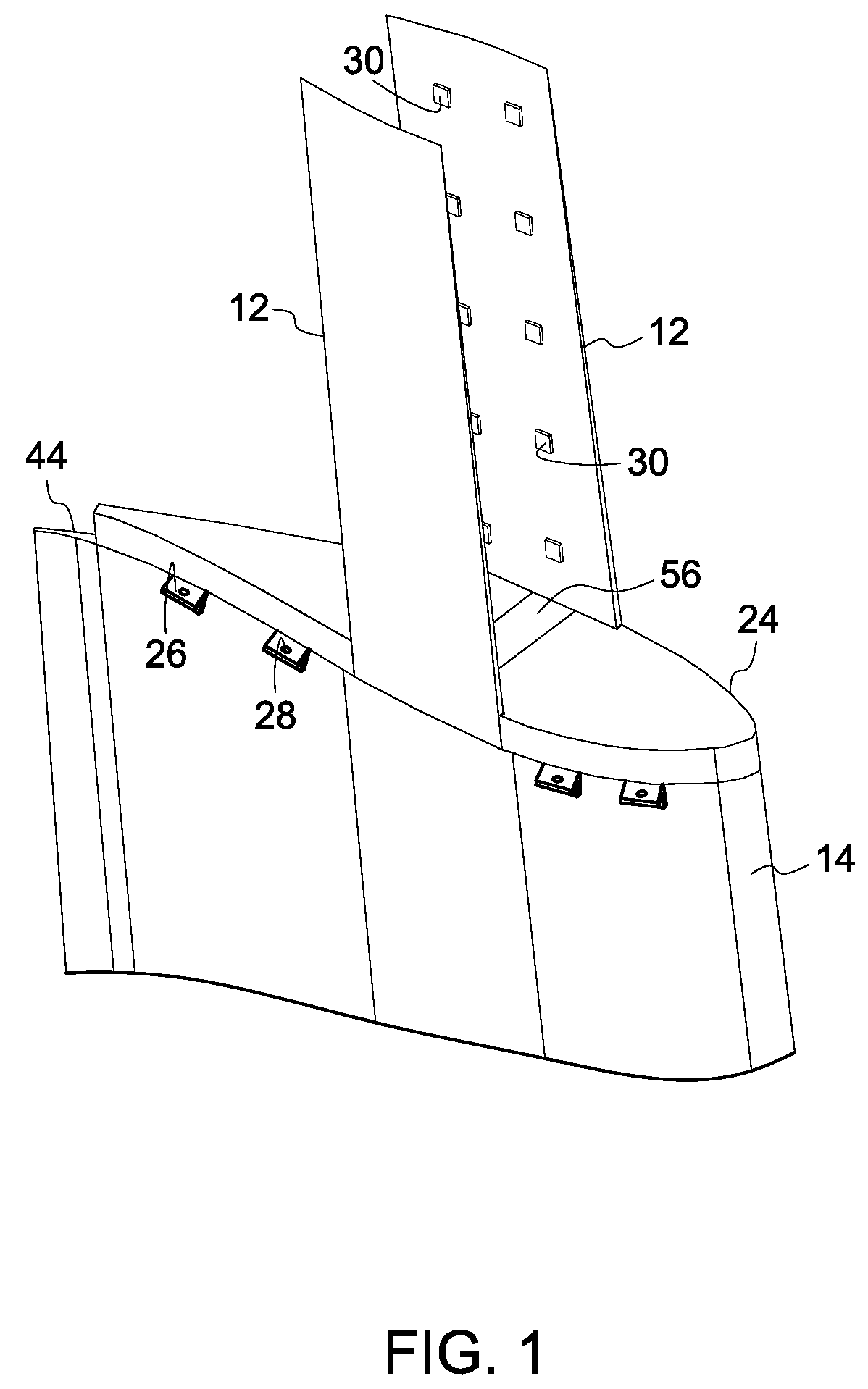 Multi-segment wind turbine blade and method for assembling the same