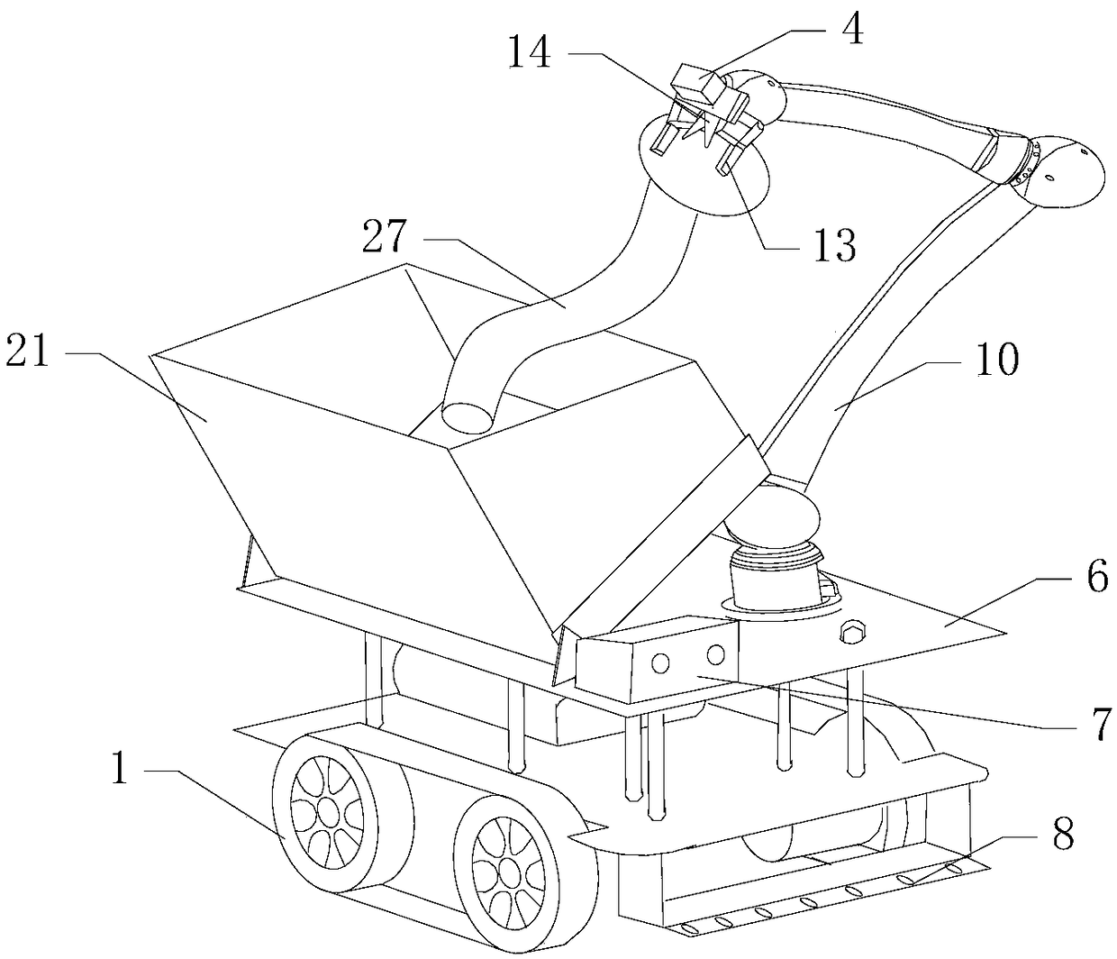 Intelligent Orah orange picking robot