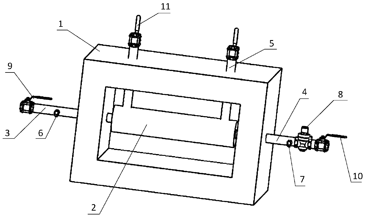 Steel structure water injection fireproof protection method