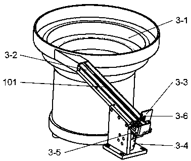 Quick and automatic assembling device for sealing ring of valve element housing