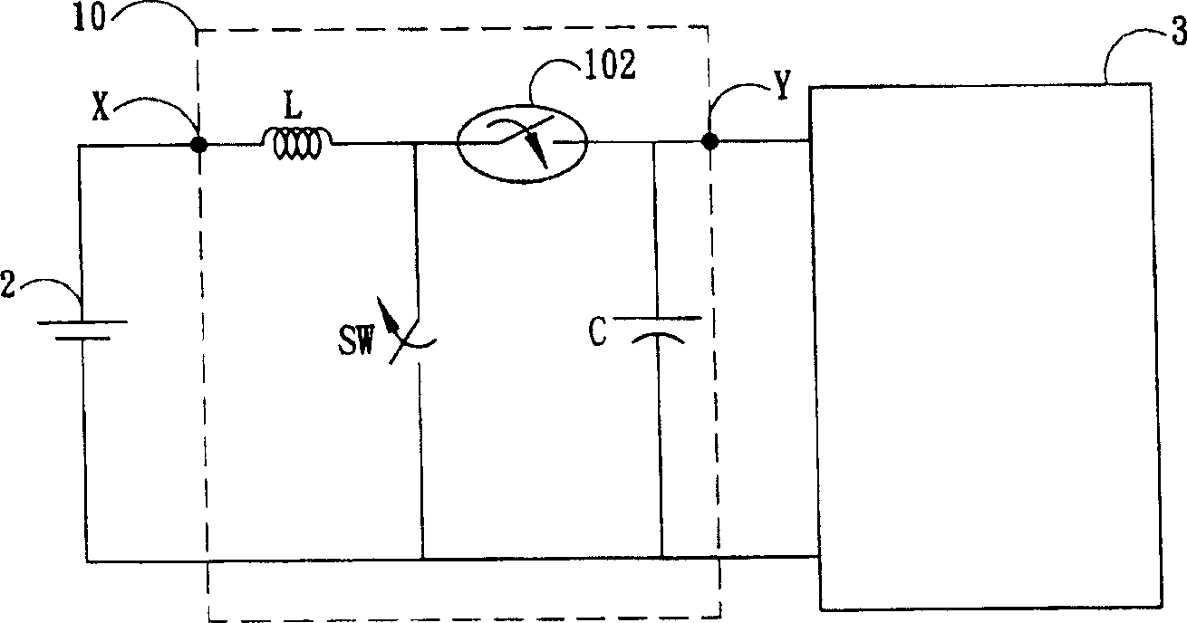 Synchronous switch boost transducer of light emitting diode driver