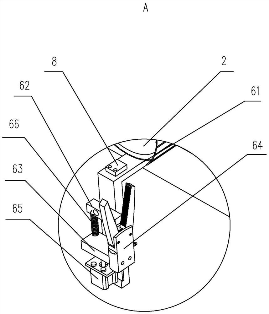 Vamp sewing device