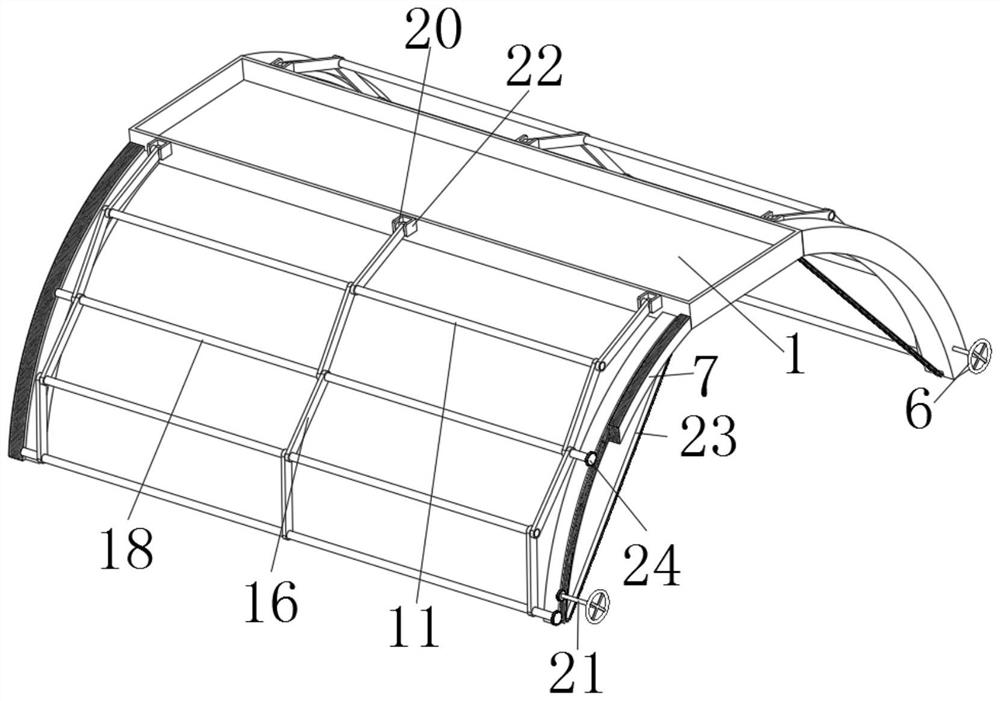 Solar photoelectric and photo-thermal integrated greenhouse