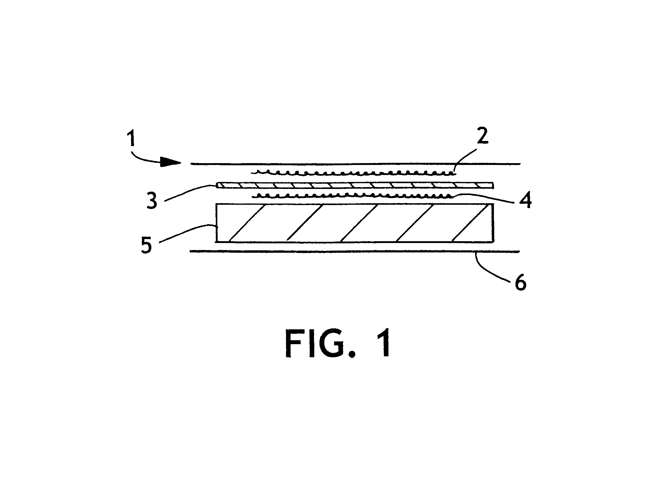 Water dispersible pantiliner