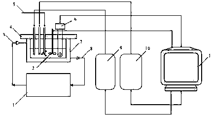 Method for determining dissolving state and adsorption state of Cd (II) in mineral soil