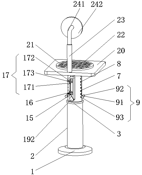 Heightening frame with adjustable height, for graphic design