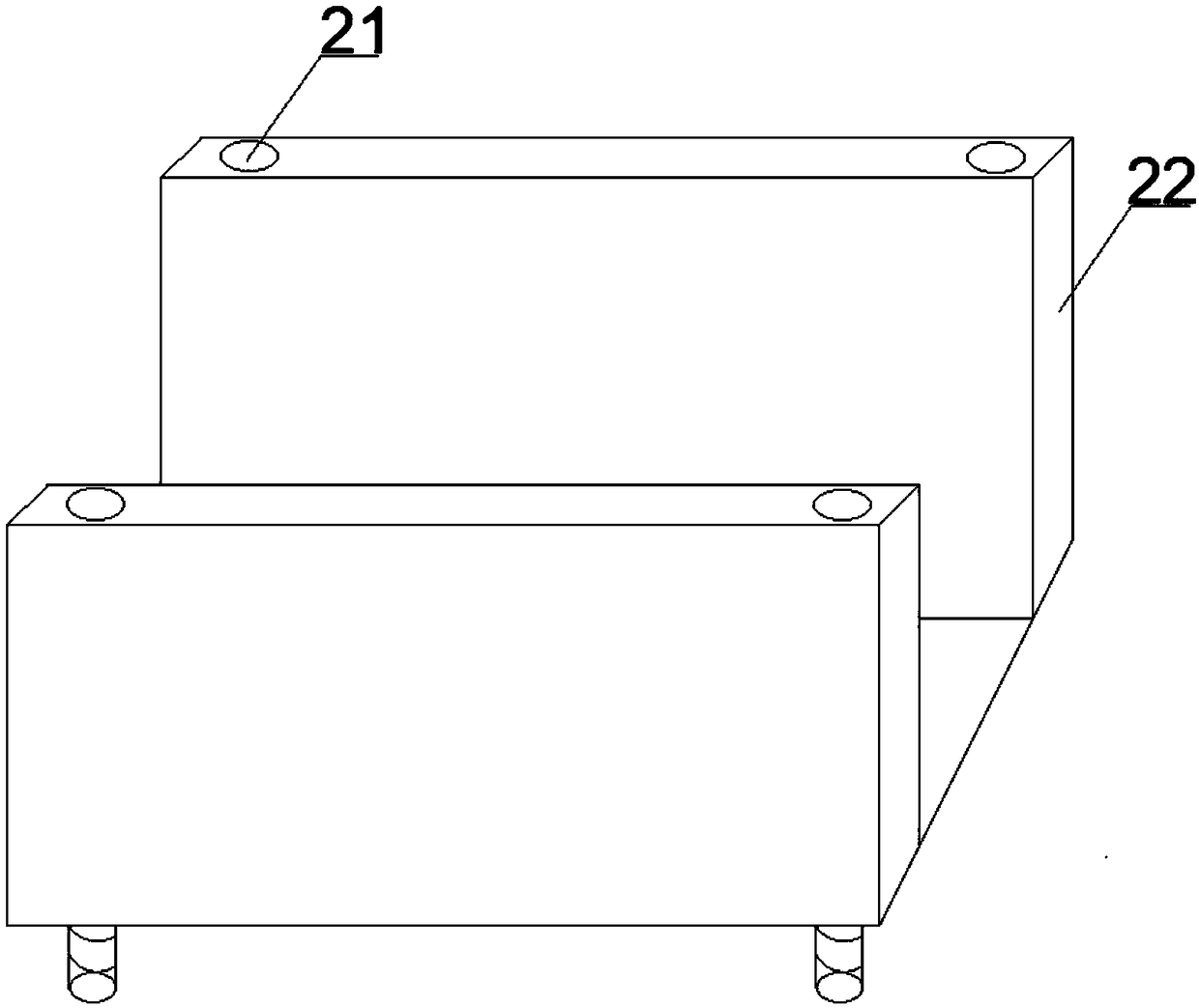 Intelligent wind tunnel with variable section of test section