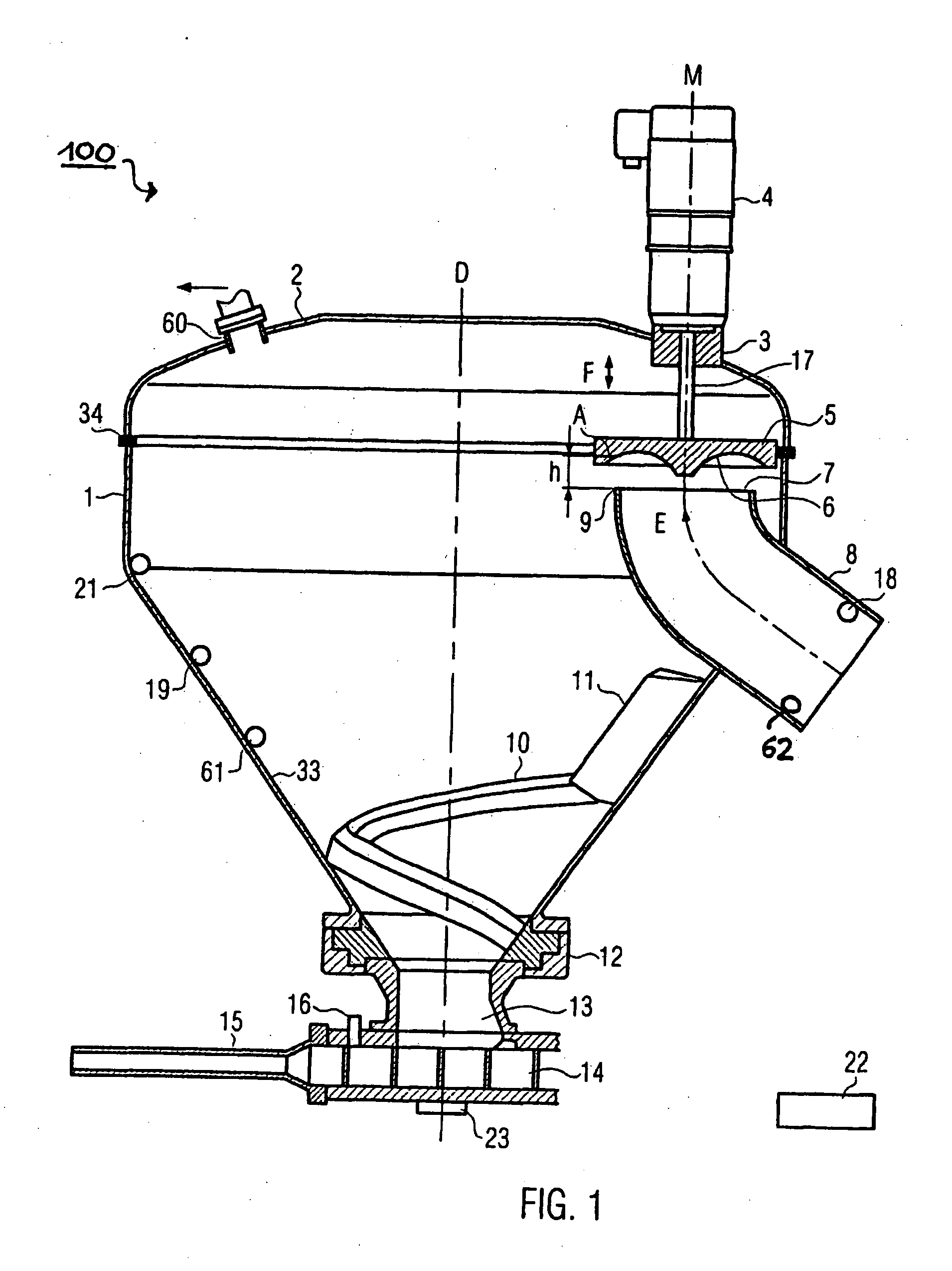 Device and method of closed-loop level control and for the controlled evacuation of paste masses