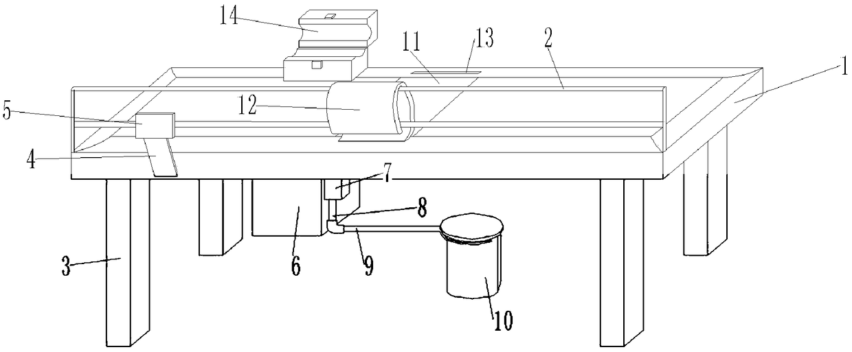 Massaging and daily nursing integrated device for patient of department of gastroenterology