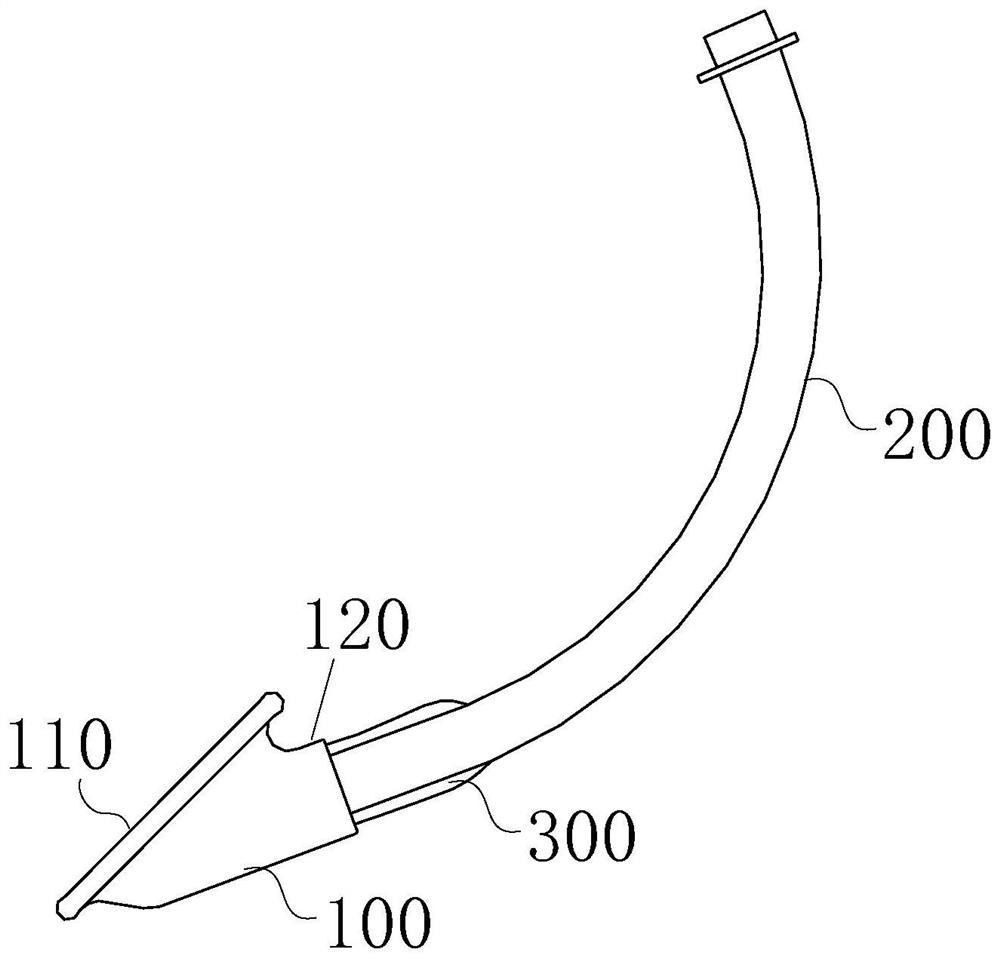 Laryngeal mask with retractable endotracheal tube