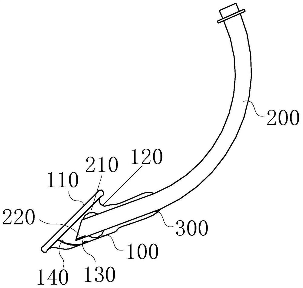 Laryngeal mask with retractable endotracheal tube