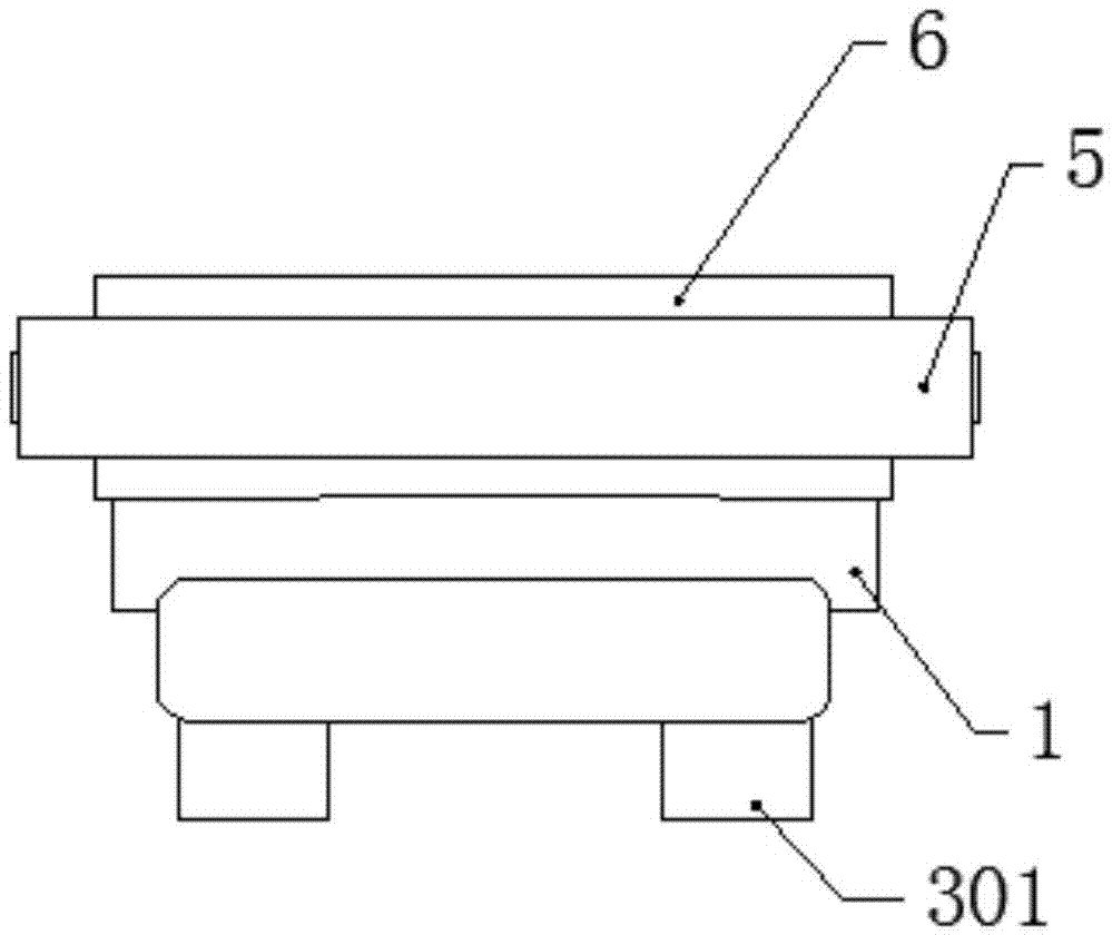 Automatic label flattening mechanism