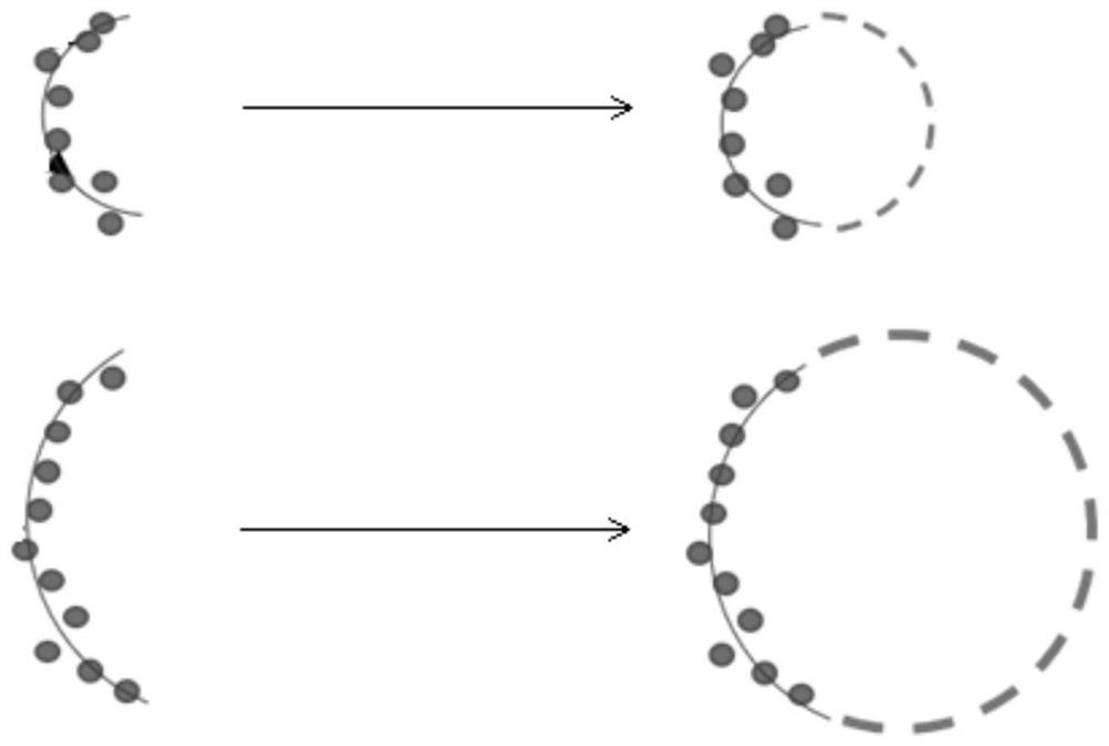 Man-machine hybrid coordinated motion user intention estimation method and system