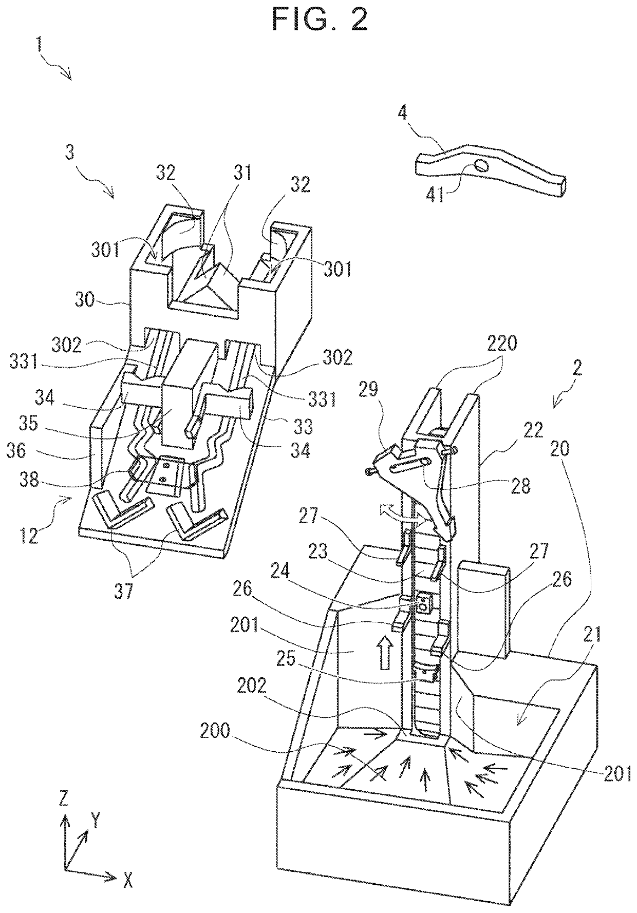 Bolt supply device