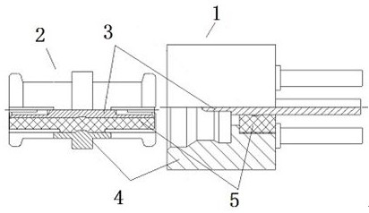 Inter-board connector and socket thereof