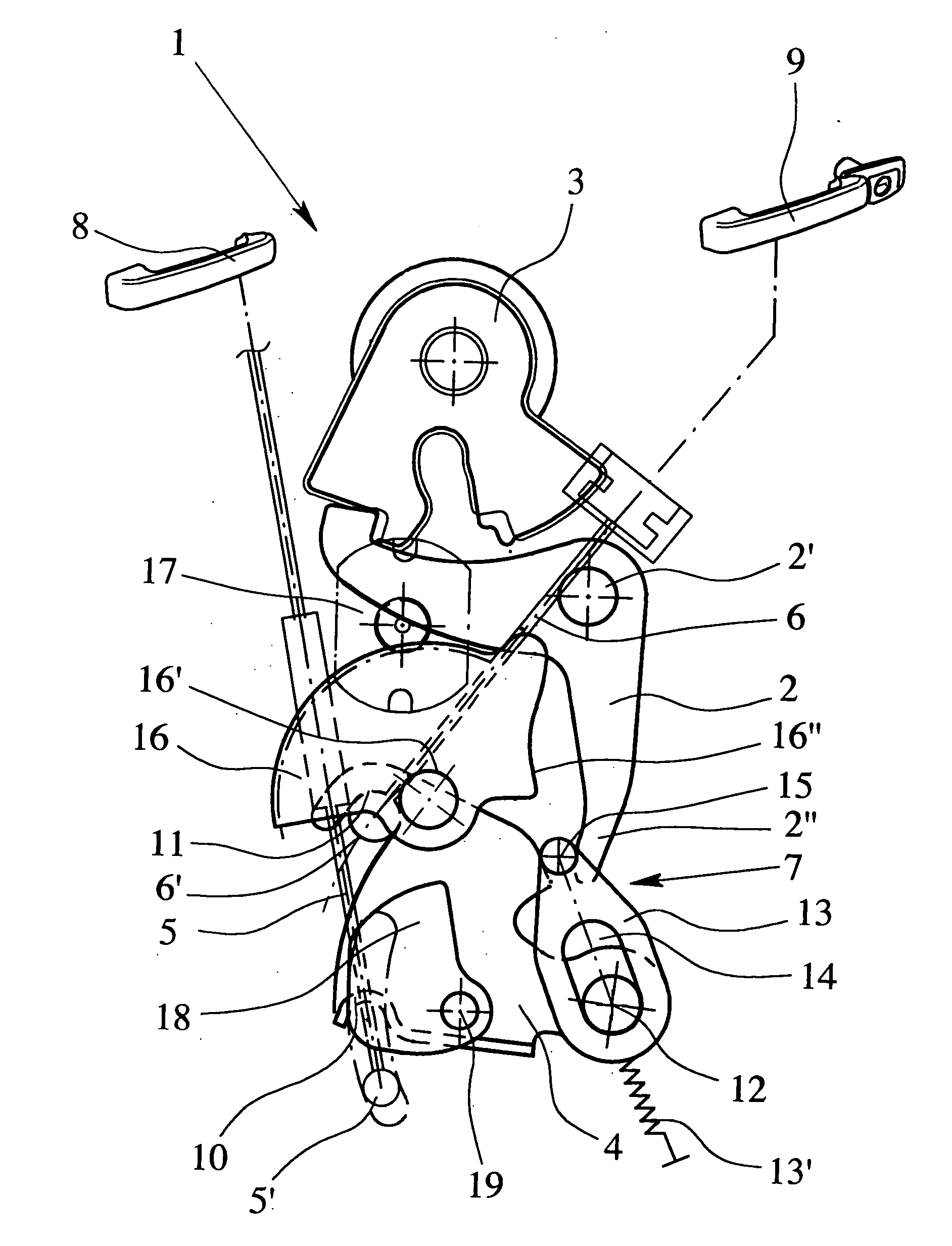 Motor vehicle lock