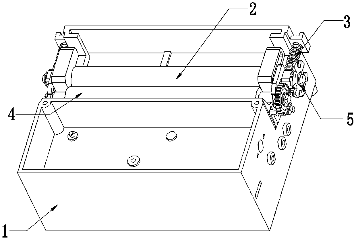 Brand new paper driving structure unit