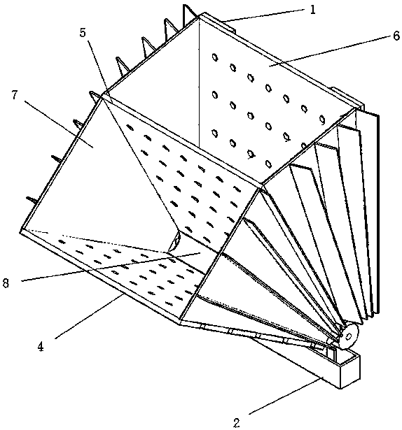 Foldable chopstick rest