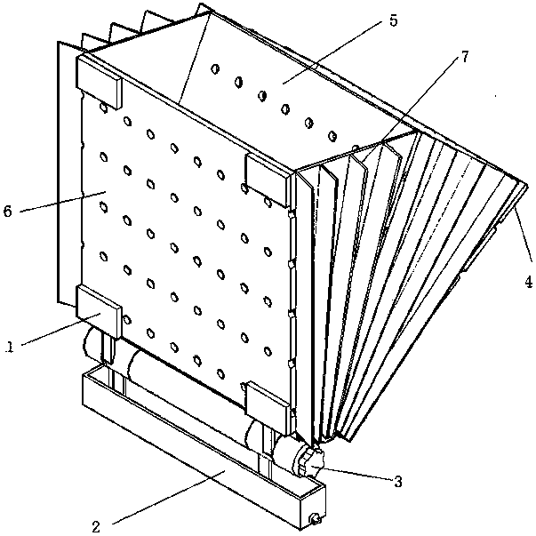 Foldable chopstick rest