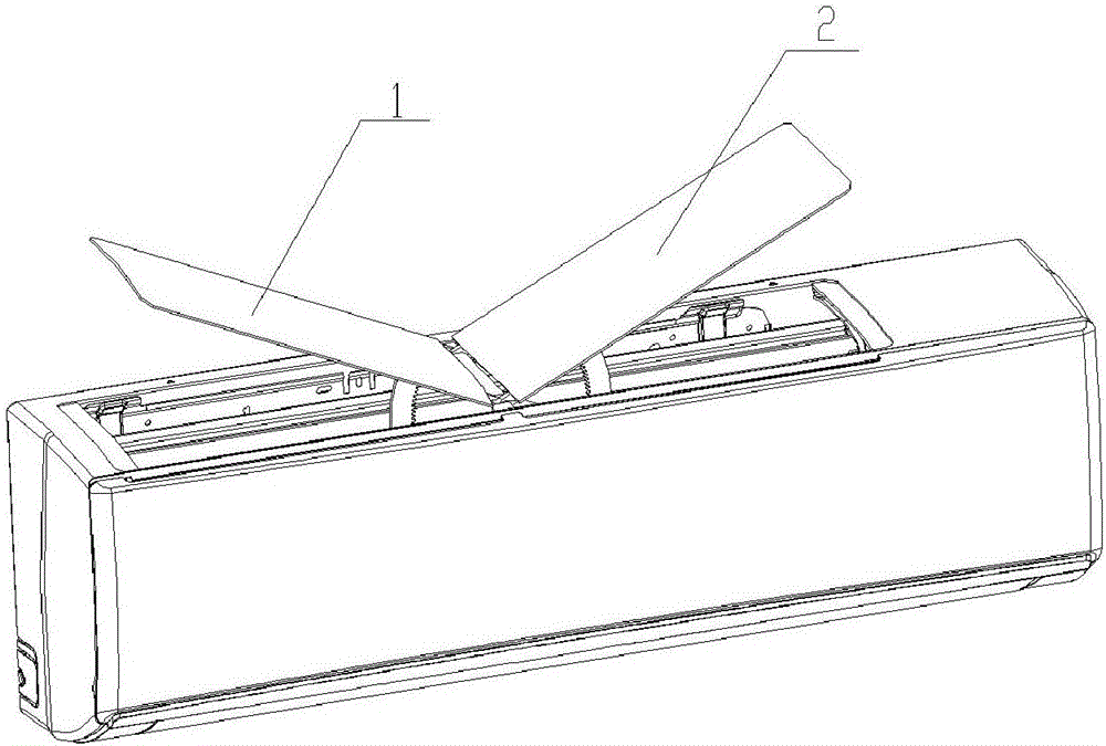 Air conditioner air inlet dustproof mechanism and air conditioner