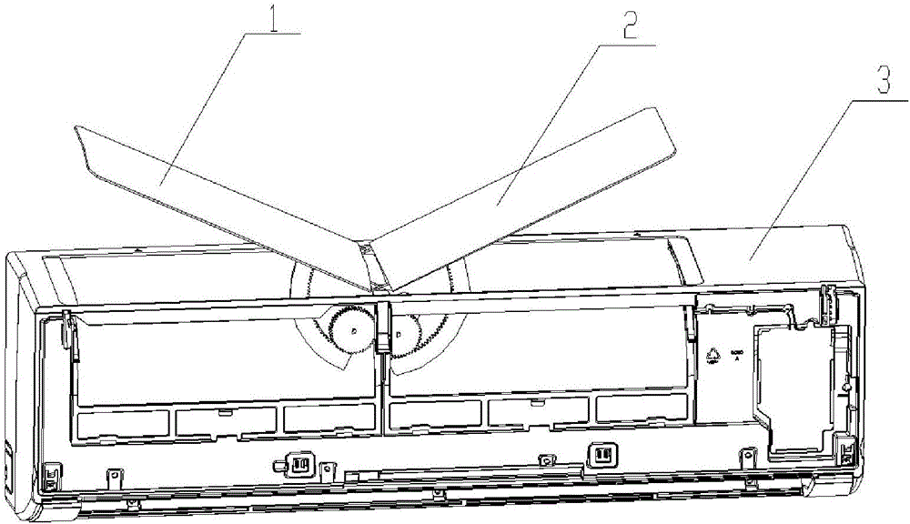 Air conditioner air inlet dustproof mechanism and air conditioner