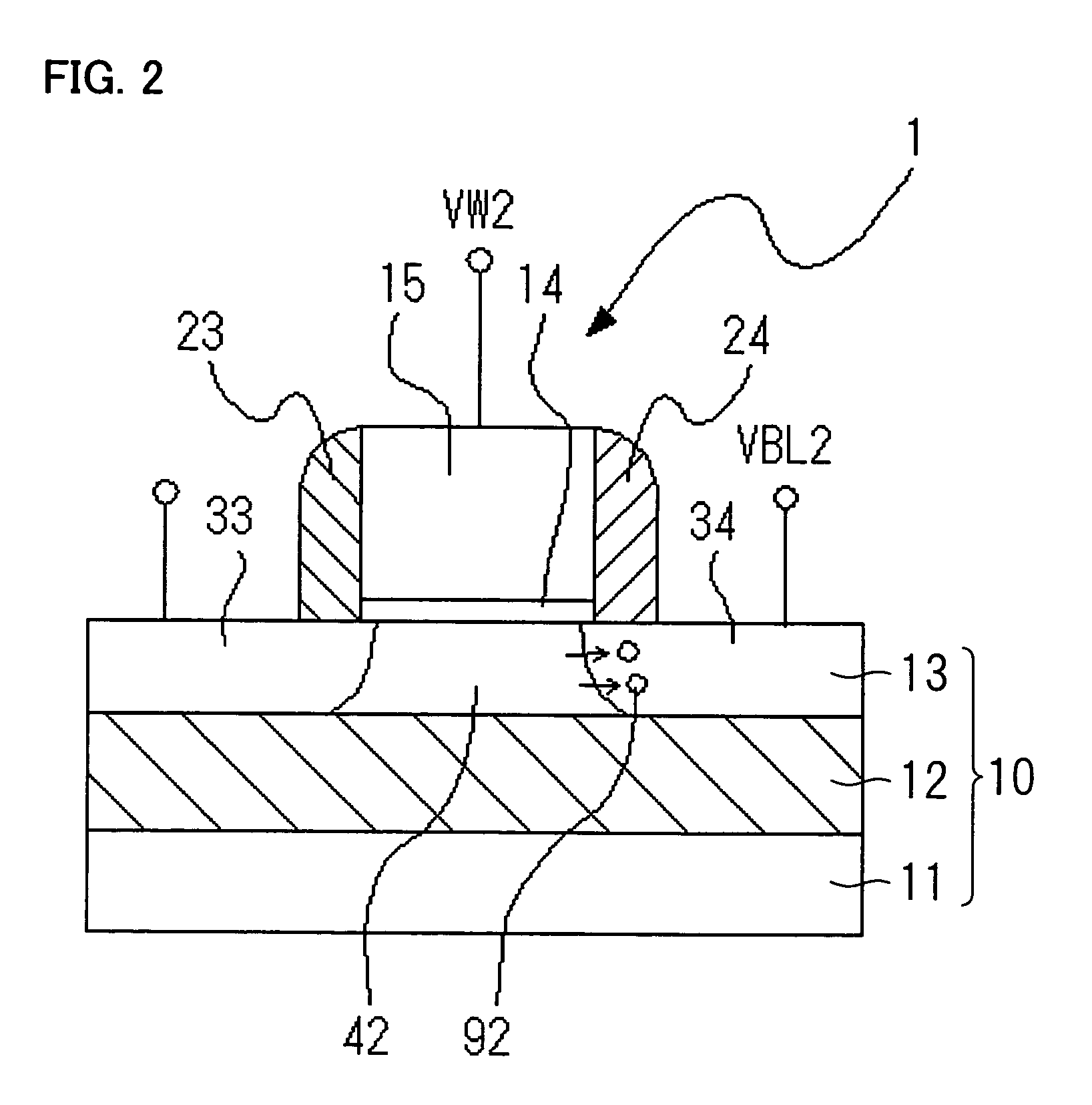 Semiconductor storage device, semiconductor device, manufacturing method of semiconductor storage device, and mobile electronic device