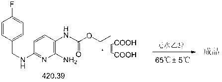 Preparation method of flupirtine maleate