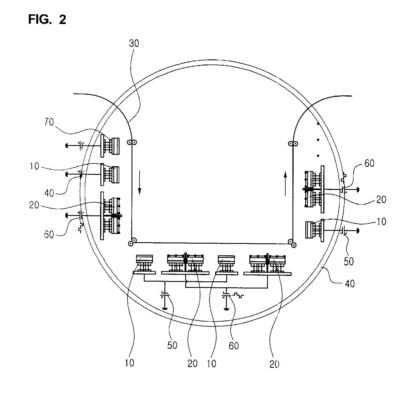 Apparatus and method for manufacturing stress-free flexible printed circuit board