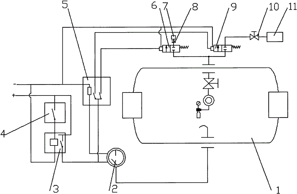 A hyperbaric oxygen chamber negative pressure system