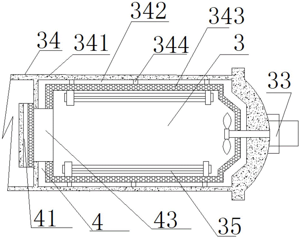 A monitoring operation vacuum furnace