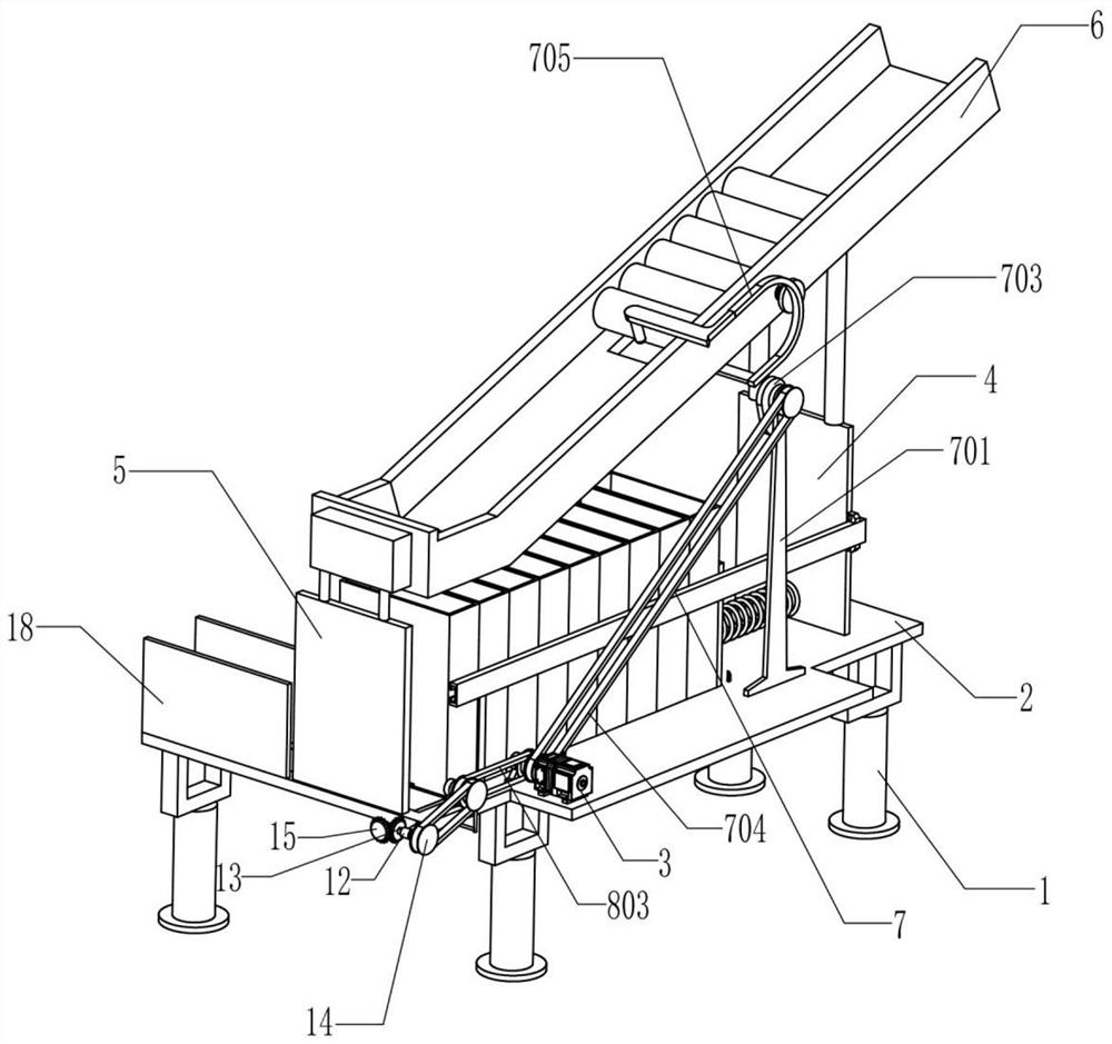 Intermittent subpackaging equipment for ternary lithium batteries