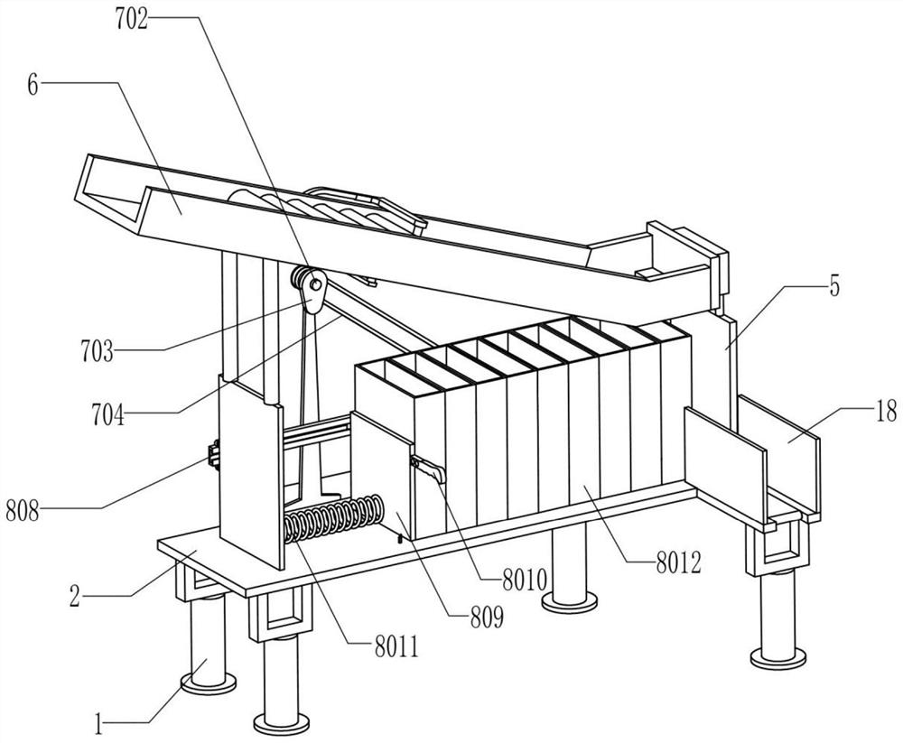 Intermittent subpackaging equipment for ternary lithium batteries