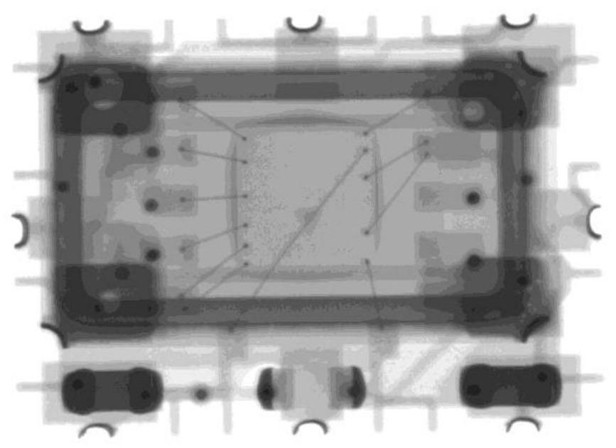 Unsealing method of metal ceramic packaged crystal oscillator with chip injection molding packaging